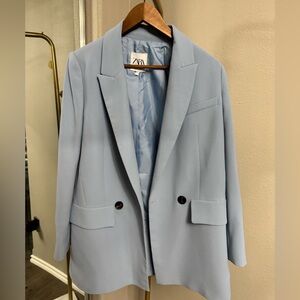 Zara Sky Blue Jacket